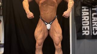 More Oiled-up flexing and posing
