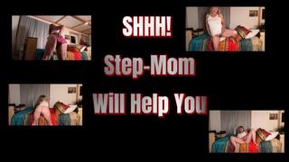 Taboo Step-Mom Roleplay: SHHH Don't wake Daddy Step-Mom will help - HotWifeJolee