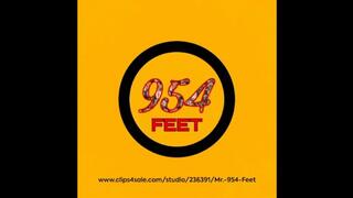 954Feet X Painful Pleasure - I’m a Niqqa that love feet stinky vinegary Flip flop FJ