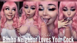 Bimbo Neighbor Loves Your Cock