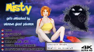 Misty Becomes Submissive Fucktoy For Ghost Pokemon