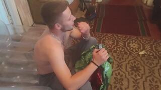 Jason inflate and deflate watermelon beachball