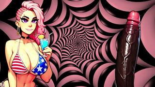 Faggot Whore Suckalong BBC, Creampie, and Dildo Sucking