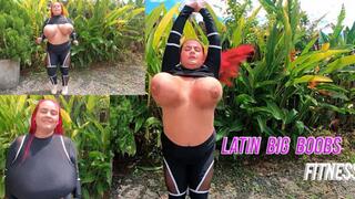 LATINA DE GRANDES TETAS FITNESS