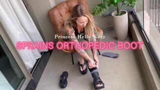 Princess Hello Kitty - Sprains Orthopedic Boot