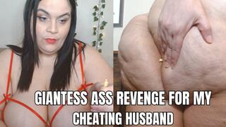 Giantess Ass Revenge for My Cheating Husband