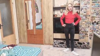 JEANS FETISH BLOWJOB ANAL OIL BODY