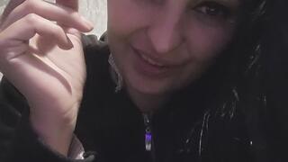 Cought attack whit spiting phlegm by Anna Sparkle