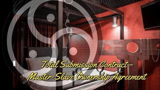 Total Submission Contract – Master-Slave Ownership Agreement!