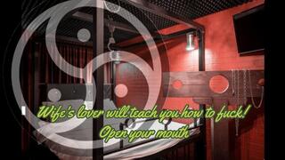 Wife's lover will teach you how to fuck! Open your mouth 23 min