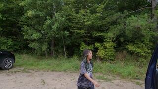 Cute Asian girl cranking the F100