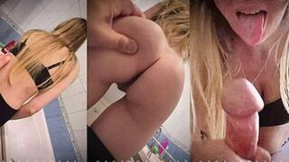 FAMILY BATHROOM 58 years old Step dad and his 18 years old step daughter make great deals