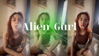 With my fresh new haircut | Alien Girl
