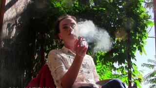 Gorgeous Hot Arrogant Goddess Sylvia Chrystall Healthy Smoking ( One eve 120s cigarettes ) Outdoor Kicker Right Before Throat Fucked Voyeur Cam 1080p