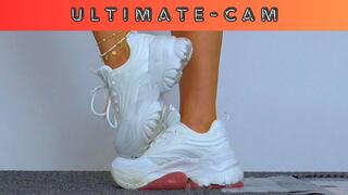 Castrated Under My Buffalo Trainers - Ultimate Cam - Ambers CBT - S8UC