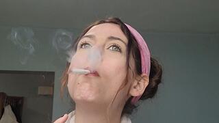 My Afternoon Smoking and Coughing A Few Times