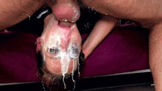 LESSEE DEEPTHROAT FUCK (vomit mask) - wmv SD