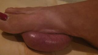 BBW Cock and Ball Stomping