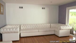 Corra Cox paying with her body to 5 big black cocked movers