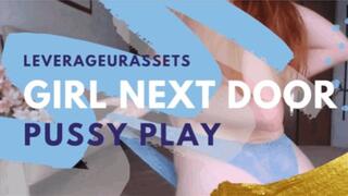 Redhead Girl Next Door LeverageURAssets Finger Pussy - 56