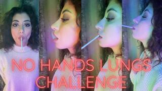 No Hands Lungs Challenge