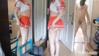 An Intruder with a Mask Fucks the Stepdaughter - ROUGH FUCK