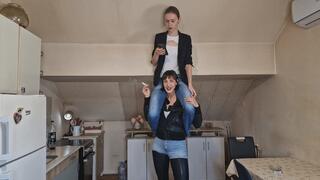 Marlboro Woman Preparing for Photoshoot-wmv