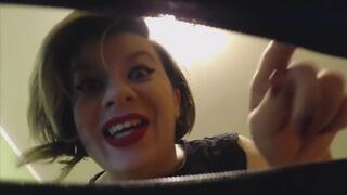 Giantess Vores Tiny Men And Pretends To Use The Toilet