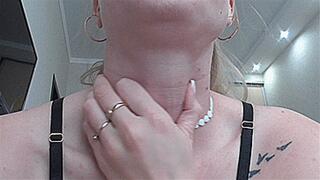 Neck with a big Adam's apple! MP4
