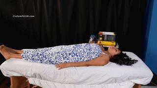 Nina Uses Defibrillator on Michelle in Emergency Room HD (1920x1080) Medical Fetish