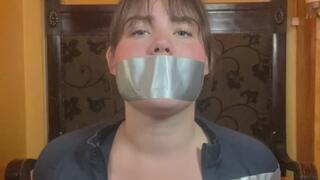 Tied up and flirting