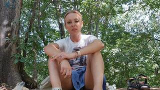 outdoor foot fetish smoking spitting non nude