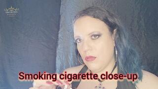 Smoking cigarette close-up - SGL071