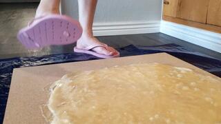 Karina's Shower Flip Flop Stuck