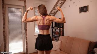 Fat Shamed by a Muscular Goddess