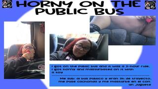HORNY ON THE PUBLIC BUS