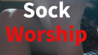 Multiple Sock and Nylon Foot Worship POV