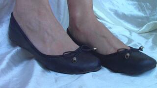 Used Black Ballet Flats Flex (mkv)