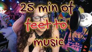 25 Minutes of Bliss: Feet to Music with Kepi Carter