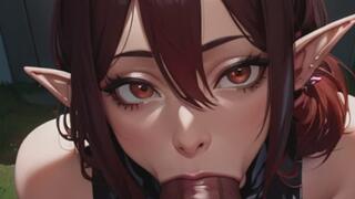 The Big Cock Cult of the Red-haired Elf Tribe