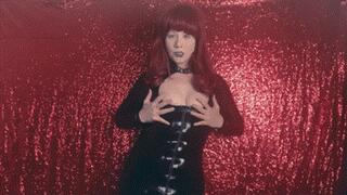 Latex Goddess Owns your Cock-Will she let you jerk today MP4 720