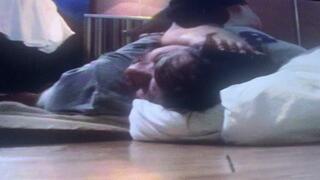 Face and stomach trample