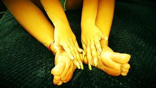 Titty Love Foot Play 4K