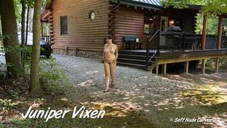 Juniper Vixen 4 Minute Outdoor Nude Walk