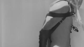 Bagged Clamped and Collared Sissy - Panic