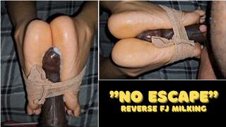 Cum Oozing Reverse Footjob