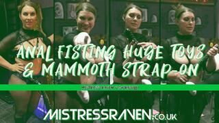 [952] Anal Fisting Huge Toys and Mammoth Strap-On