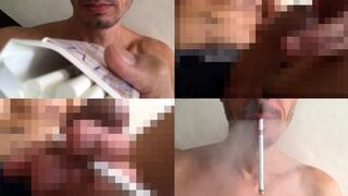 Smoking EVE 120s blue dangling masturb IYF 280924