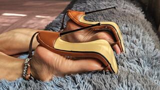 Milah Arches Wrinkled Soles heaven 5 Wonderheel Fetish Sandals