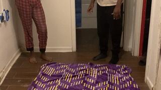 Ebony guy gets spanked and fucked for being bad in school part 1